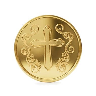 Coin - 22K (Cross)
