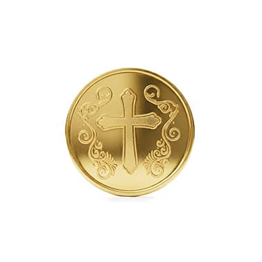 Coin - 22K (Cross)