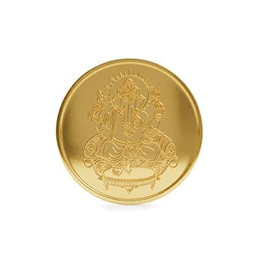 Coin - 22K (Ganesha) 3