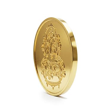 Coin - 22K (Ganesha) 2
