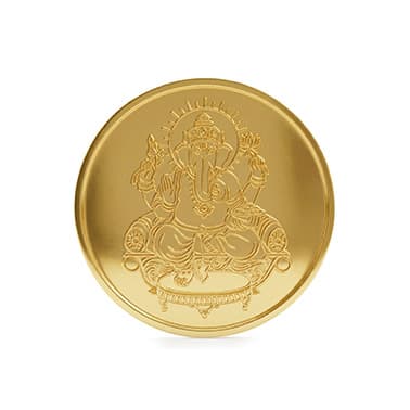 Coin - 22K (Ganesha) 3