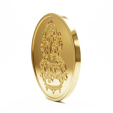Coin - 22K (Ganesha) 2