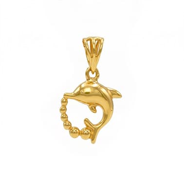 Dancing Dolphin Pendant