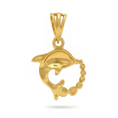 Dancing Dolphin Pendant 1