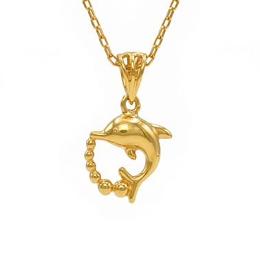 Dancing Dolphin Pendant 3