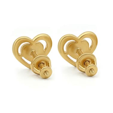 Double Heart Earring 1