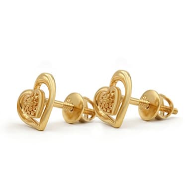 Double Heart Earring 2