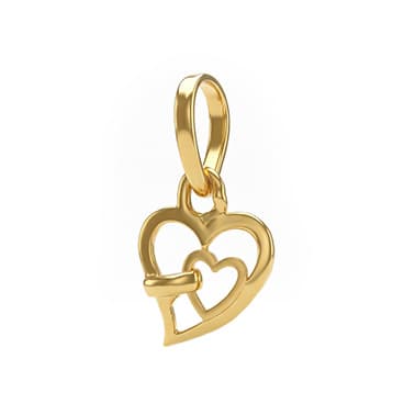 Double Heart Pendant 2