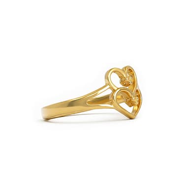 Dual Heart Ring 2