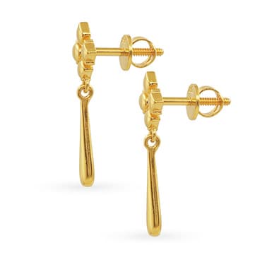 Flower Drop Earring 2