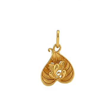 Ganesh Leaf Pendant