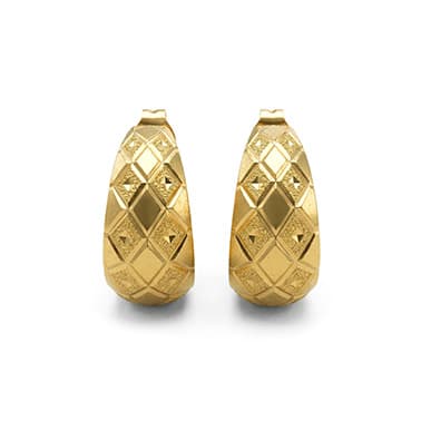 Glowing Wave Earring