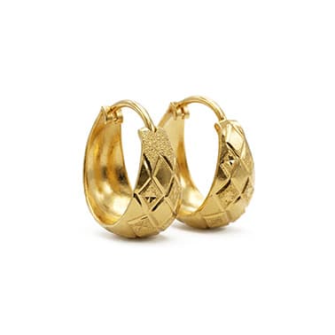 Glowing Wave Earring 1