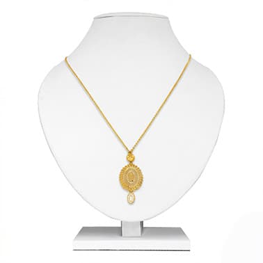 Gold Sun Necklace 3