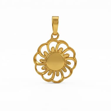 Golden Boom Pendant 1