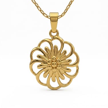 Golden Boom Pendant 3