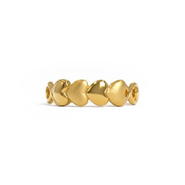 Heart Band Ring