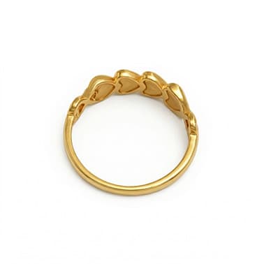 Heart Band Ring 1