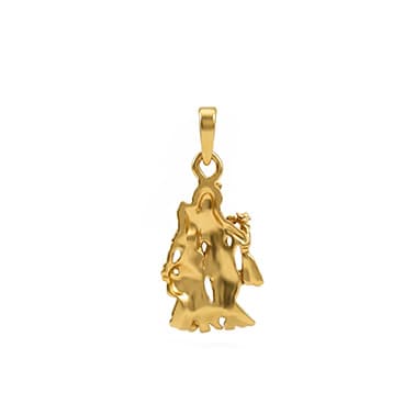 Radha Krishna Pendant 1