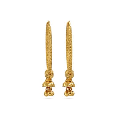 Round Ghungroo Earring