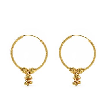 Round Ghungroo Earring 1