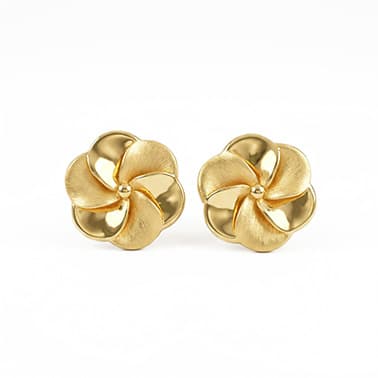 Shiny Petals Earring