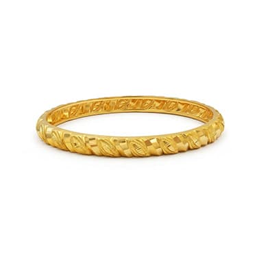 Spiral Rope Bangle - alternate view