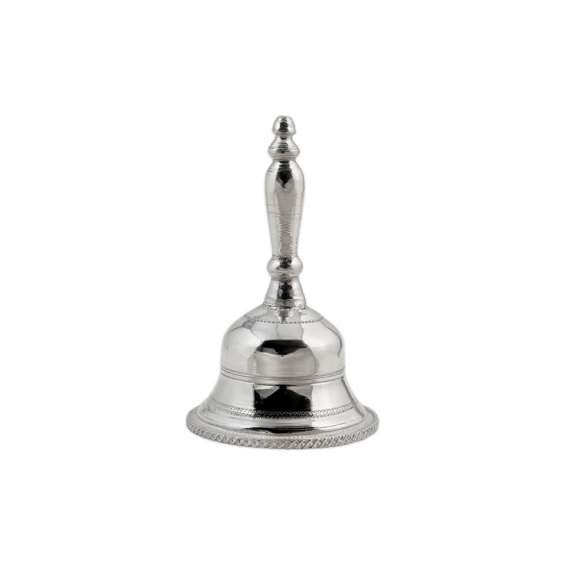 Muthoot Pappachan Swethavarsham BIS Hallmarked Puja Bell 925 Purity 45 GMS 1