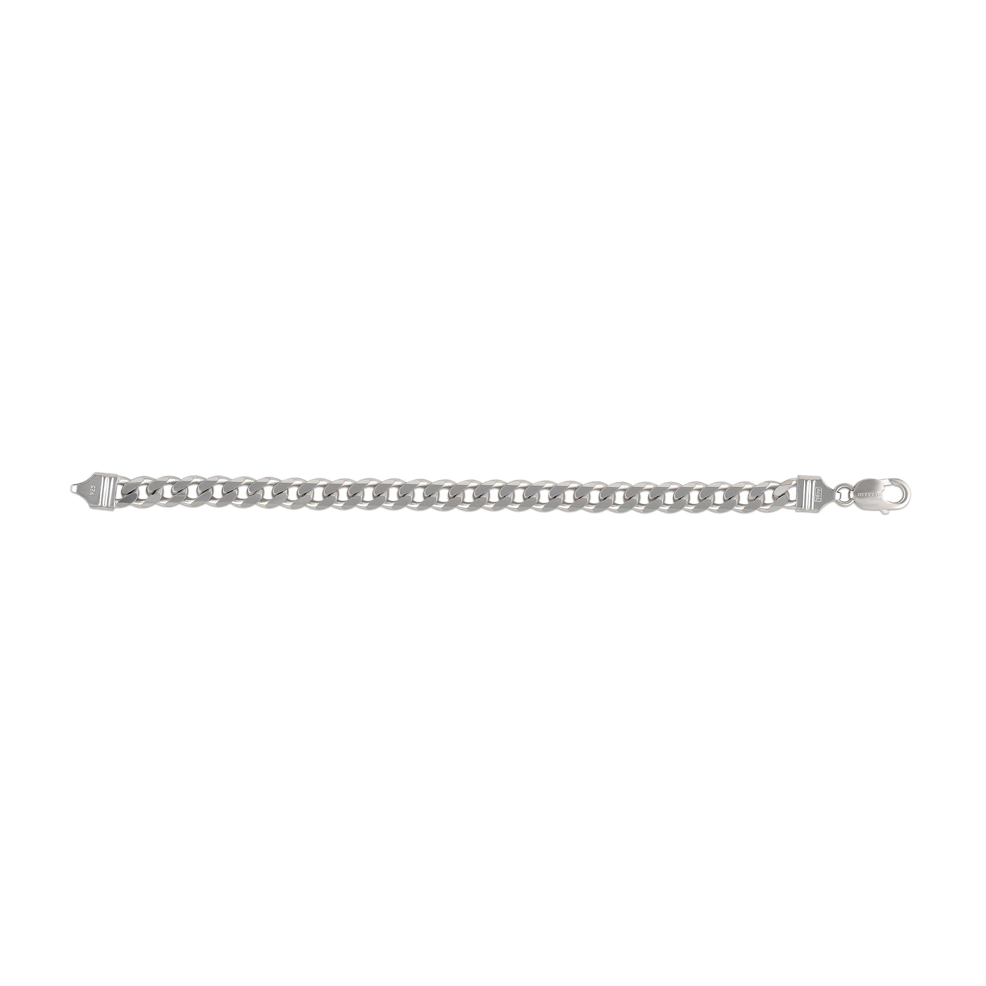 Muthoot PAPPACHAN Swethavarsham BIS Hallmarked Chain Bracelet 925 Purity 24 GMS