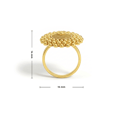 Floral COM Ring 3