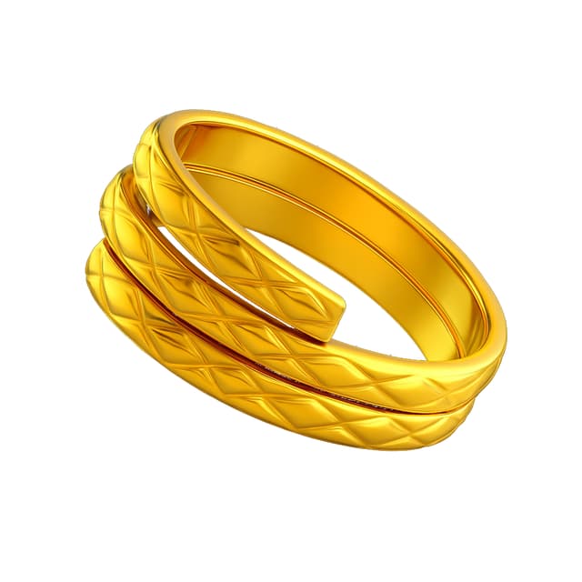 Swarnavarsham 24K 995 Gold Vedhani 1 Gm - alternate view