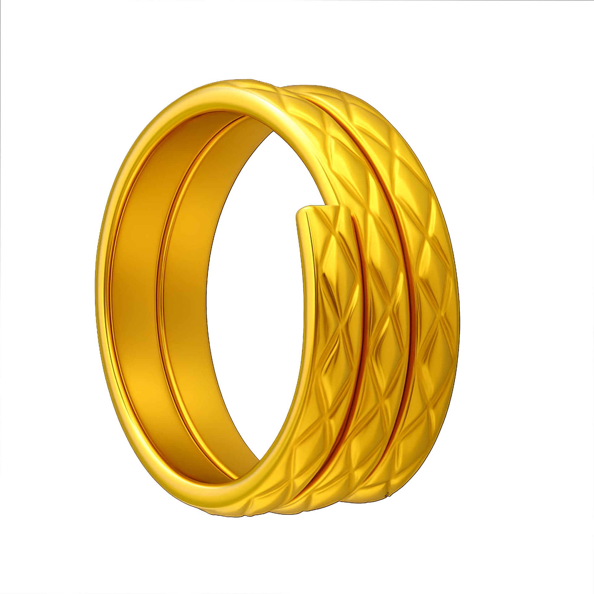 Swarnavarsham 24K 995 Gold Vedhani 1 Gm 2
