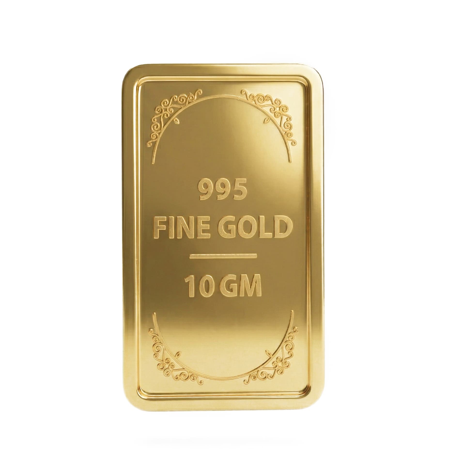 Swarnavarsham  (995) Yellow Gold Bar 10 Gm