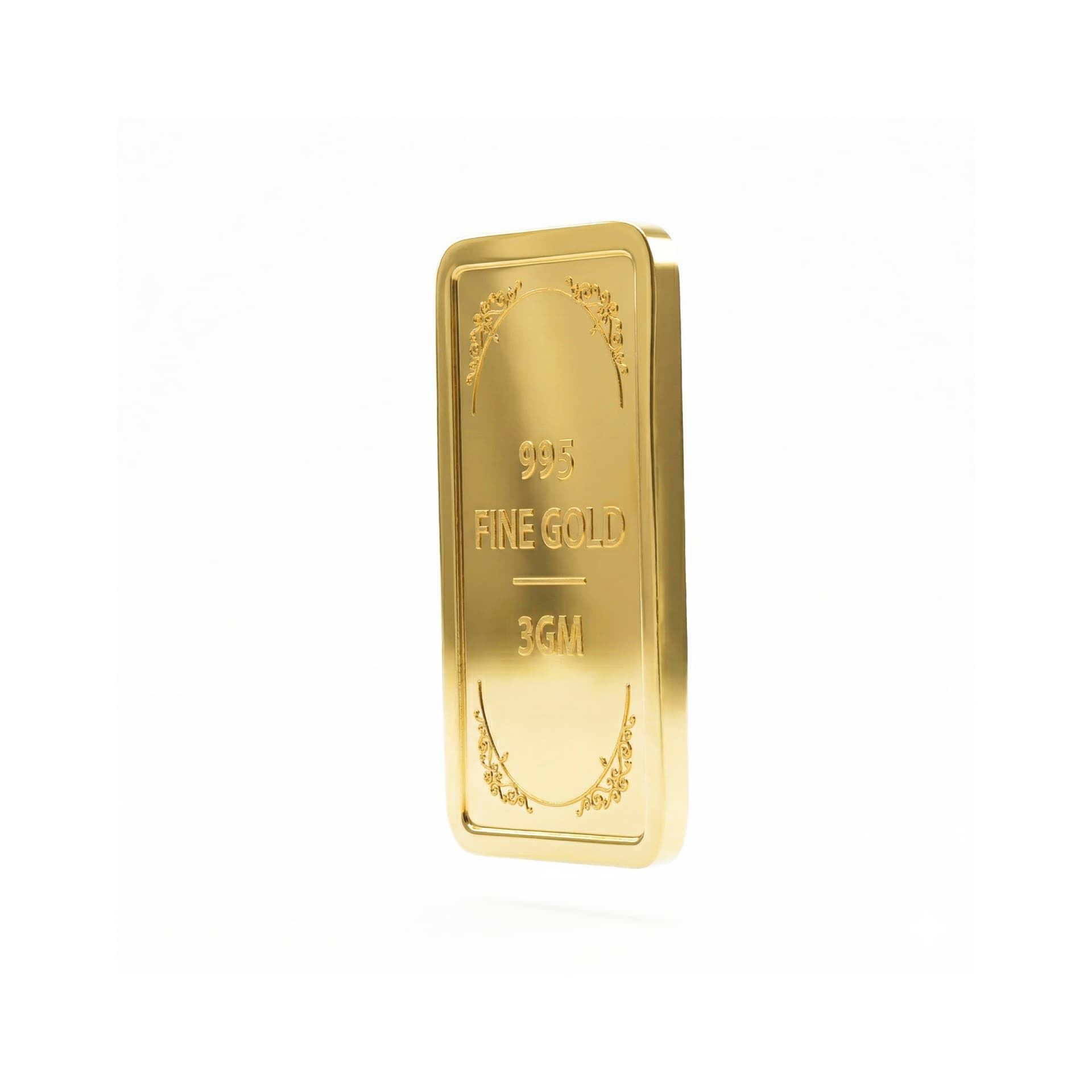 Swarnavarsham  (995) Yellow Gold Bar 3 Gm 1